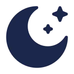 Moon Stars SVG Icon